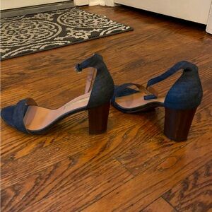 Audrey Brooke Denim Heels